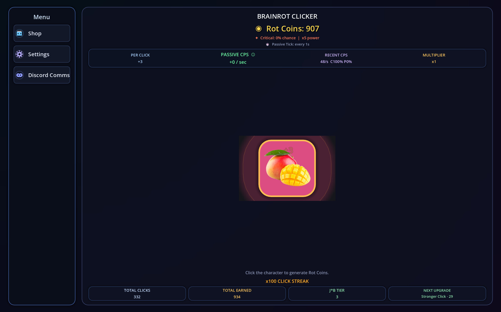 Brainrot Clicker screenshot 3