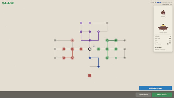 Mineblader - Spin. Mine. Upgrade. Demo 스크린샷 1