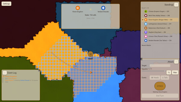 Flip & Conquer Multiplayer Demo 스크린샷 3
