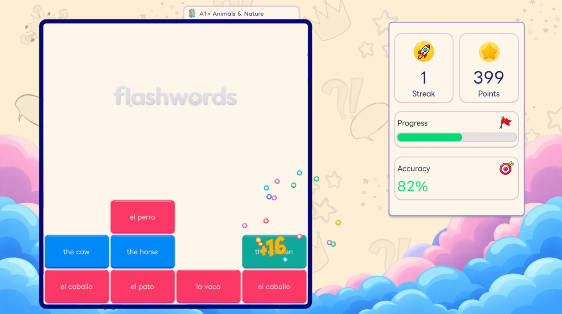 FlashWords: Wordfall screenshot #3
