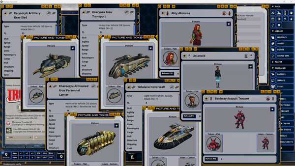 Fantasy Grounds - Traveller - The Aslan Hierate screenshot 5