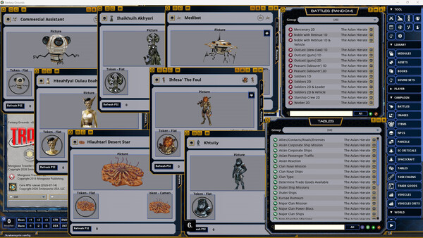 Fantasy Grounds - Traveller - The Aslan Hierate screenshot 4