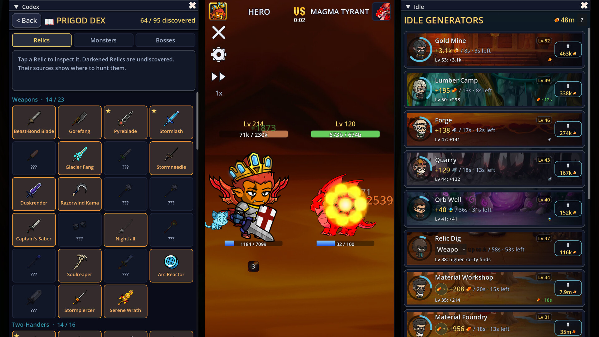 Prigod Idle screenshot 1