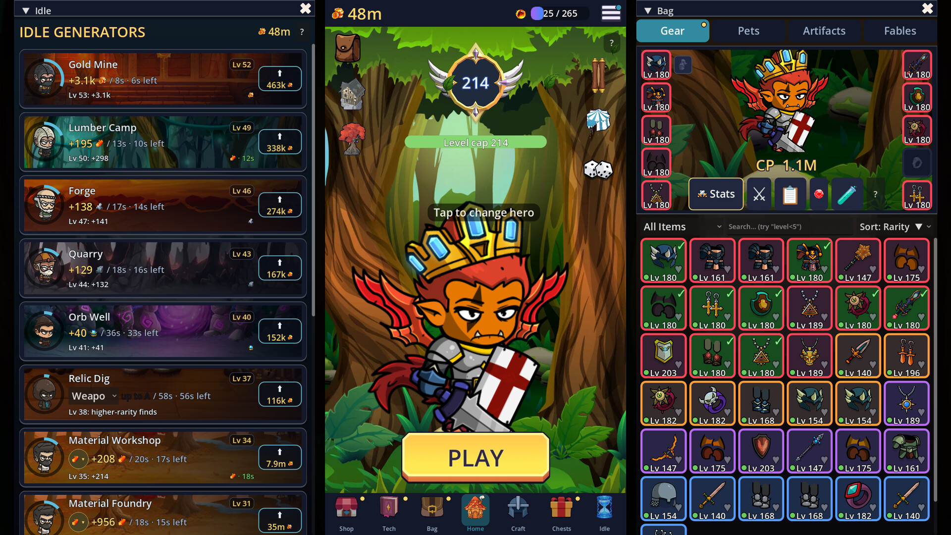 Prigod Idle screenshot 2