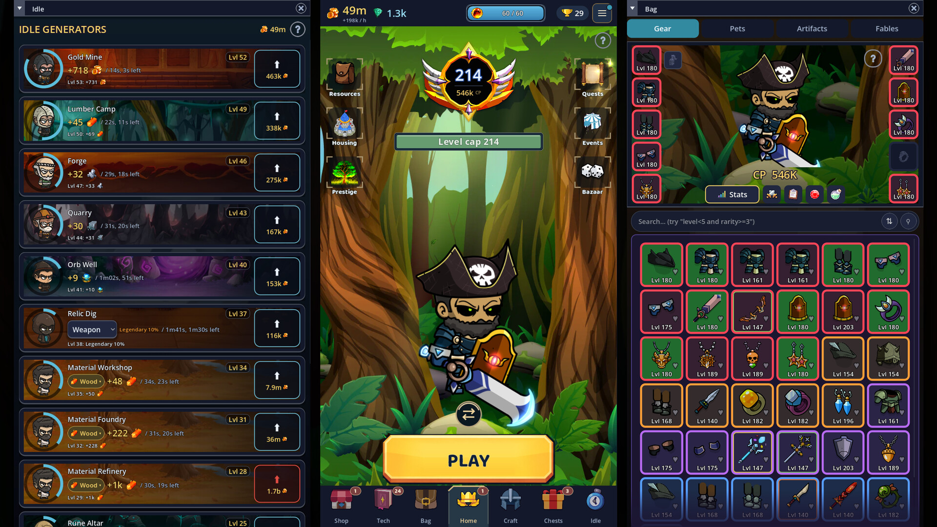 Prigod Idle screenshot 1