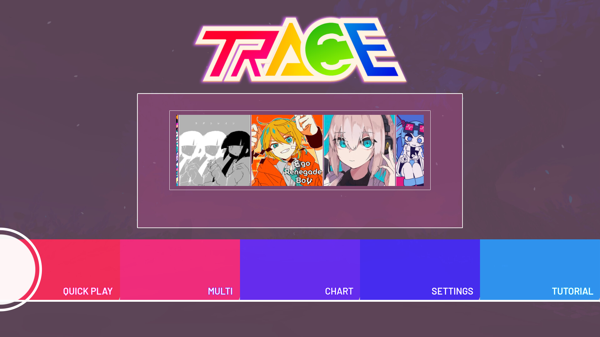 TRACE screenshot 1
