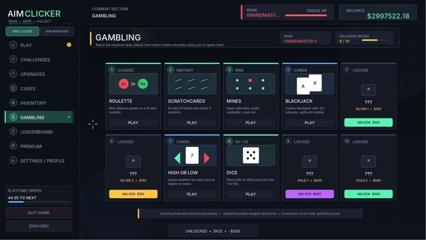 Aim Clicker — скриншот 3
