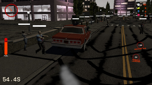 Zombie Car: Kaiju Killer screenshot 1