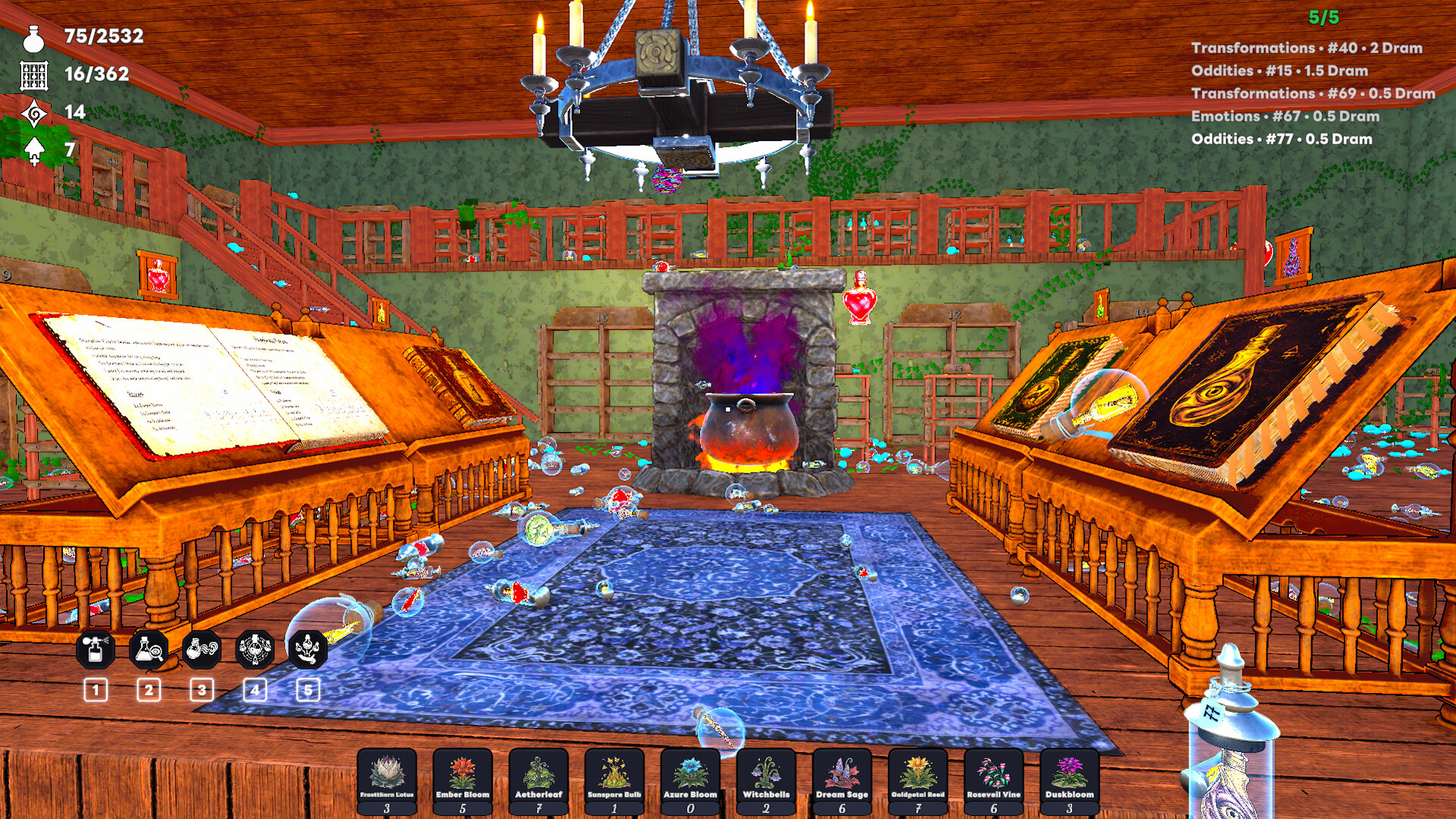 Alchemist's Books: Sorting the Old Alchemist's Storage screenshot #7