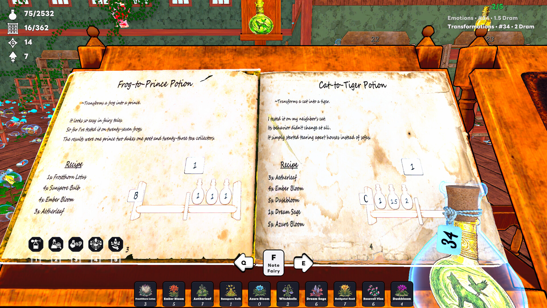 Alchemist's Books: Sorting the Old Alchemist's Storage screenshot #3