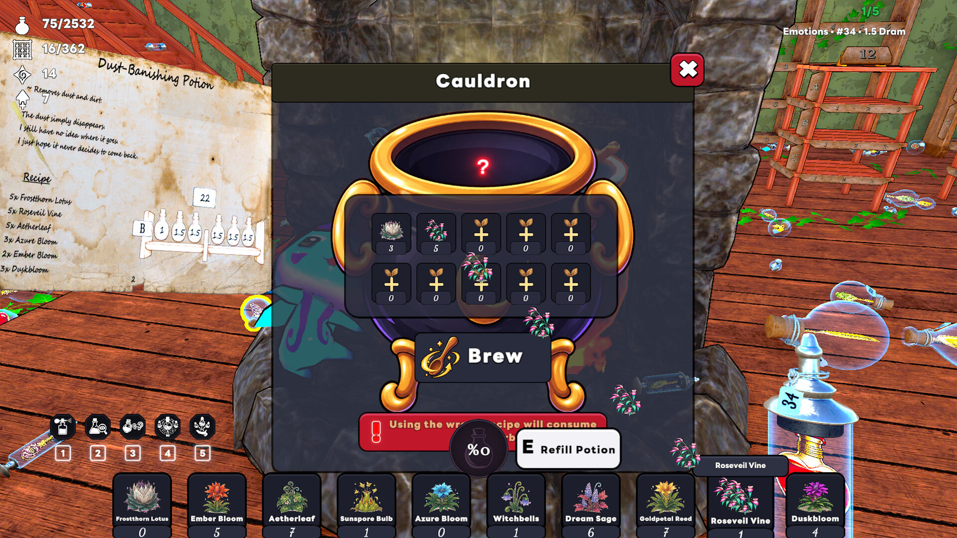 Alchemist's Books: Sorting the Old Alchemist's Storage screenshot #4