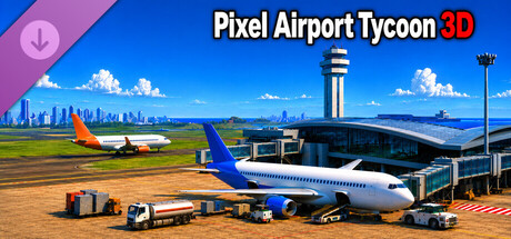 Capa oficial de Pixel Airport Tycoon 3D - Aircraft Pack 1