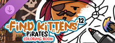 FIND KITTENS 12: Pirates - Coloring Book