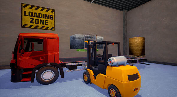 Forklift Logistics Simulator 스크린샷 3