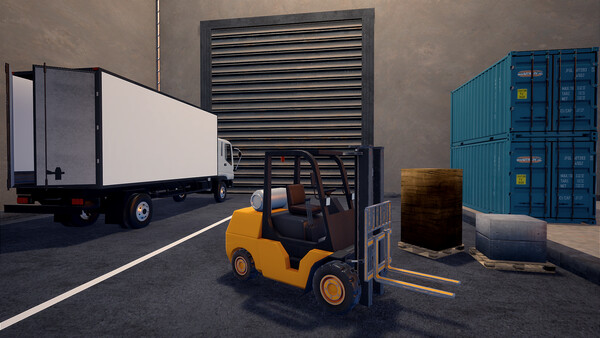 Forklift Logistics Simulator 스크린샷 1