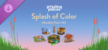 Puzzling Places - Monthly Pack #42 - Splash of Color