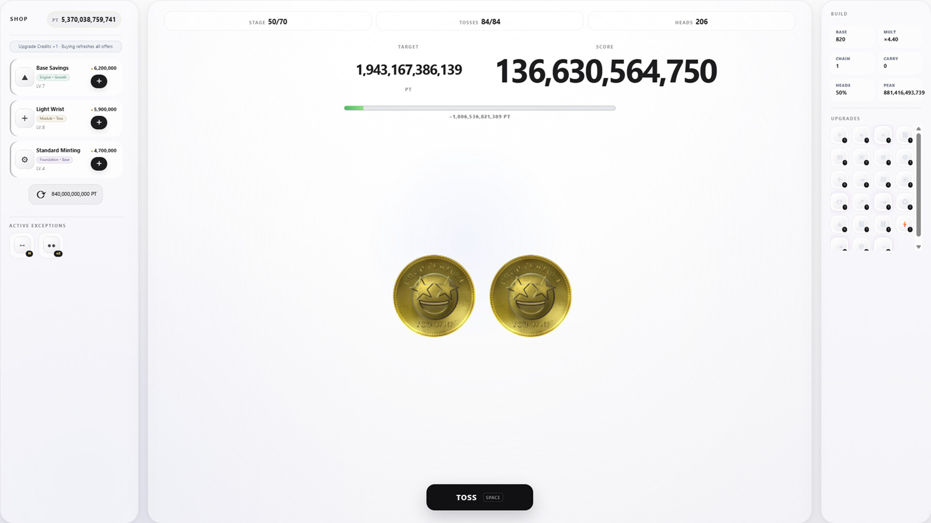 A cointoss roguelike screenshot #5