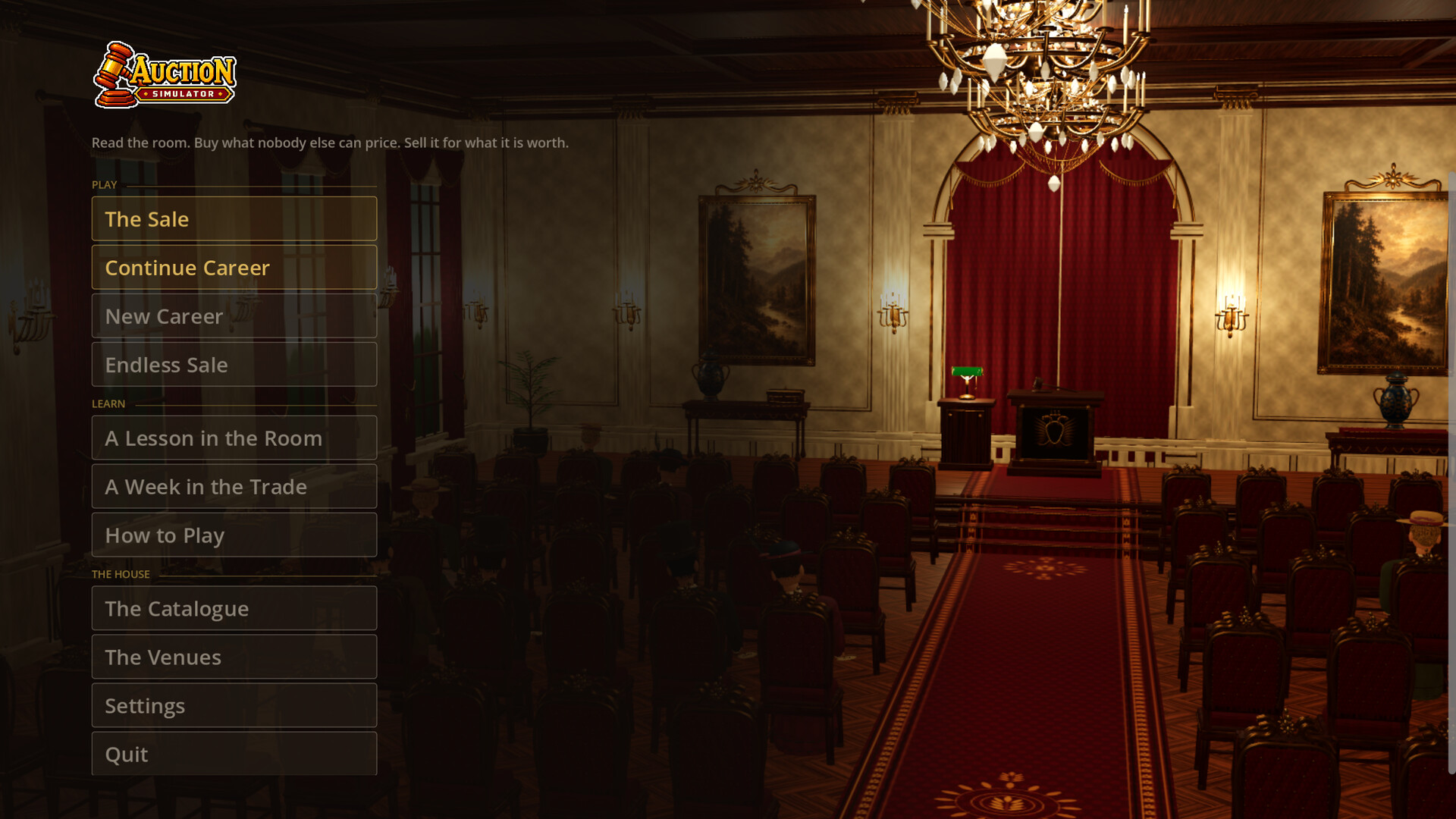Auction Simulator screenshot 1