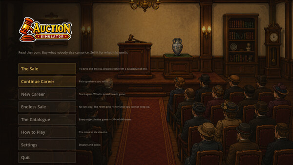 Auction Simulator Screenshot