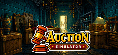 Auction Simulator — Steam header