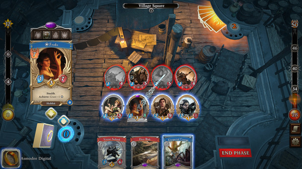 Screenshot 3 of The Lord of the Rings: Adventure Card Game - Definitive Edition - more gameplay footage