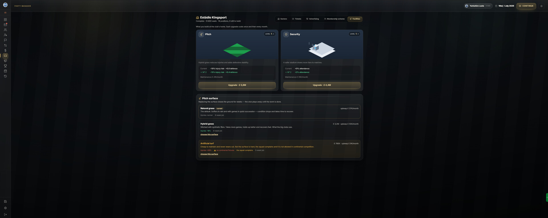 Footy Manager screenshot 9