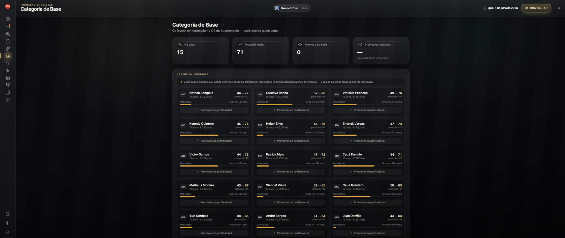 Footy Manager screenshot 5