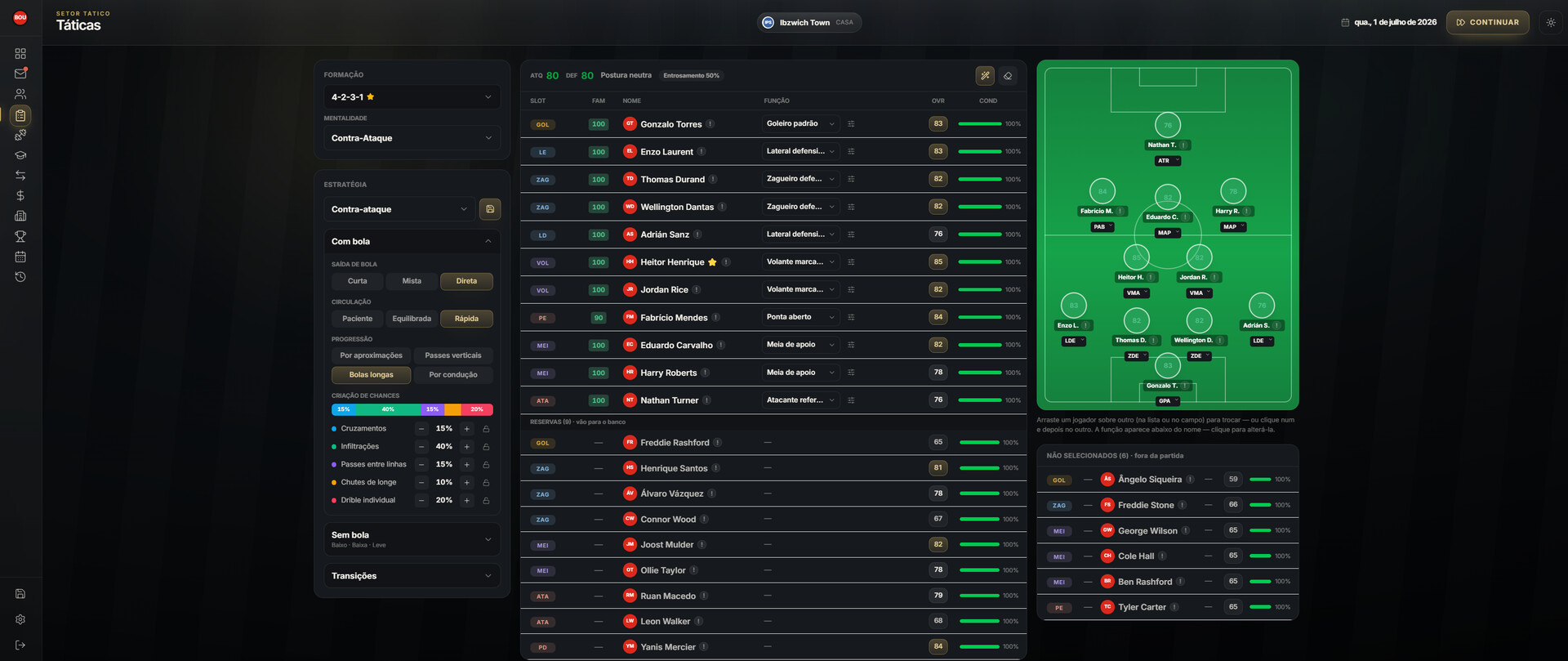 Footy Manager screenshot 4