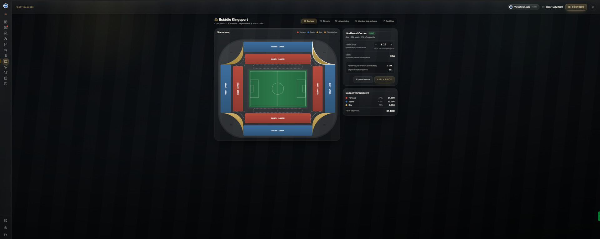 Footy Manager screenshot #10