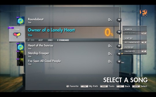 Rocksmith® 2014 Edition – Remastered – Yes - “Owner of a Lonely Heart”