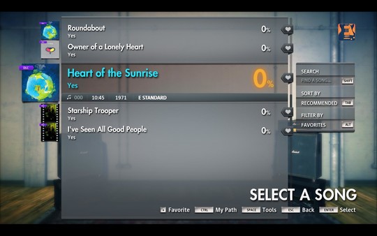 Rocksmith® 2014 Edition – Remastered – Yes - “Heart of the Sunrise” screenshot 5