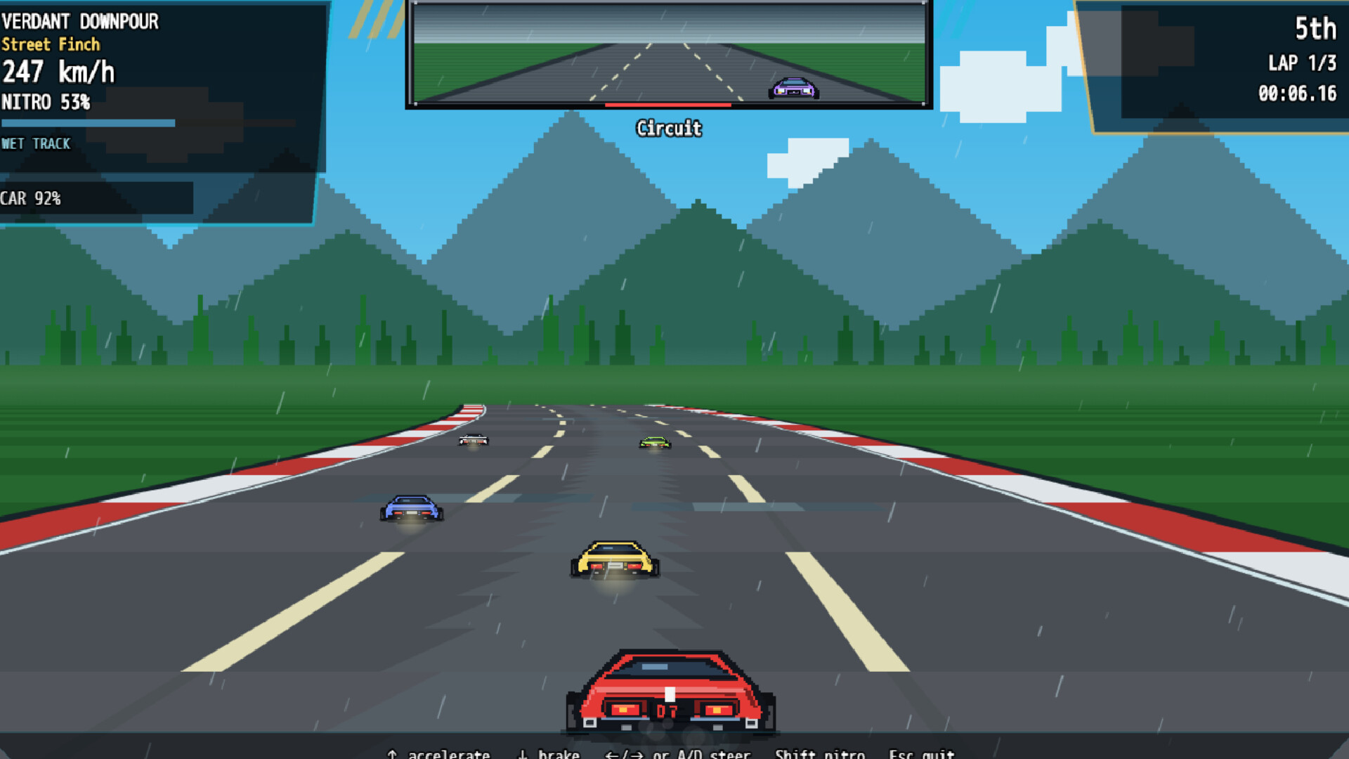 Midnight Heat: Retro Racing