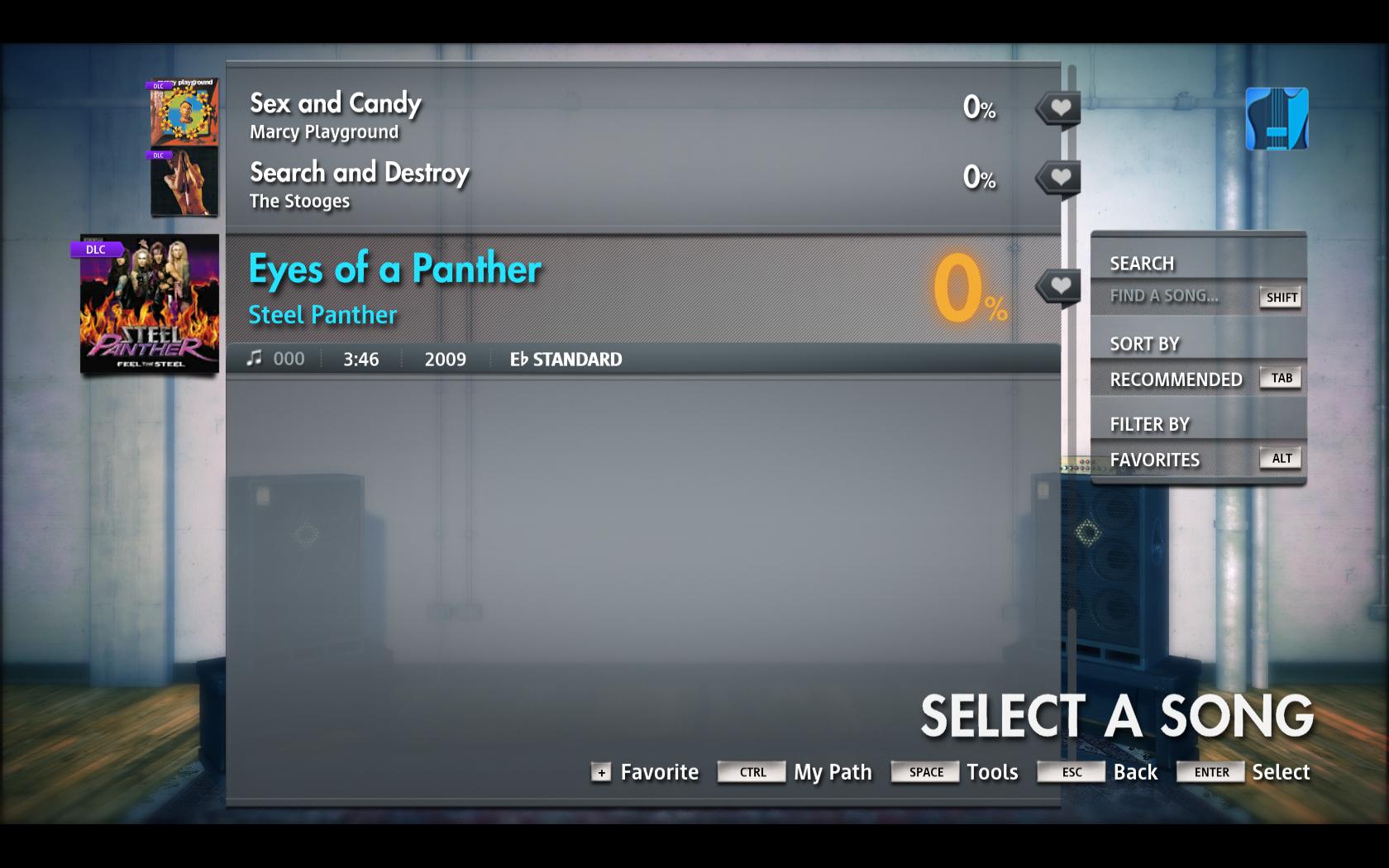 Rocksmith® 2014 Edition - Remastered – Steel Panther - “Eyes of a Panther” Featured Screenshot #1