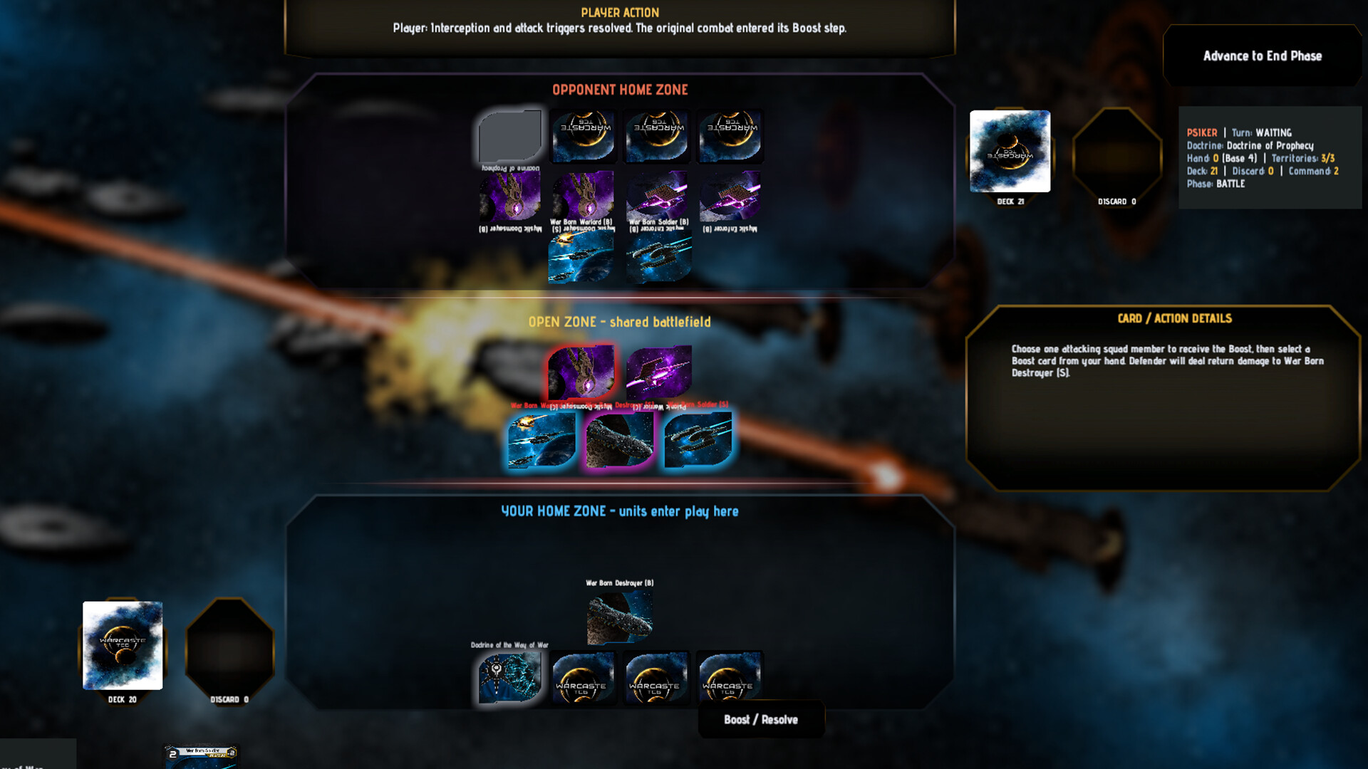 Warcaste TCG screenshot 2