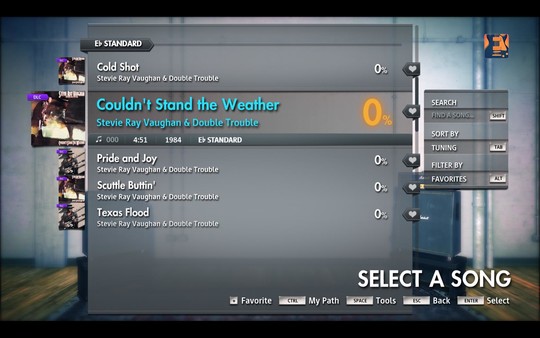 Rocksmith® 2014 Edition – Remastered – Stevie Ray Vaughan & Double Trouble - “Couldn’t Stand the Weather”