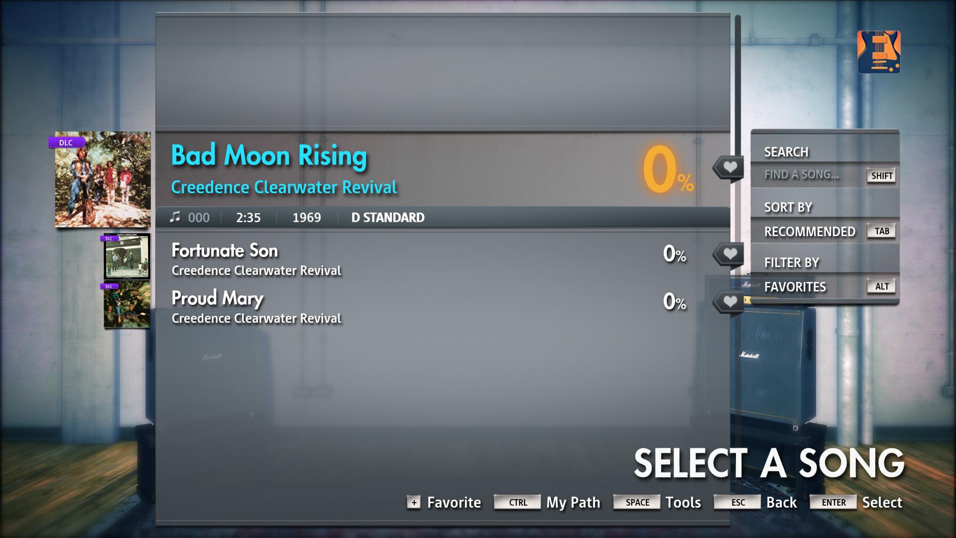 Rocksmith® 2014 Edition – Remastered – Creedence Clearwater Revival - “Bad Moon Rising” Featured Screenshot #1