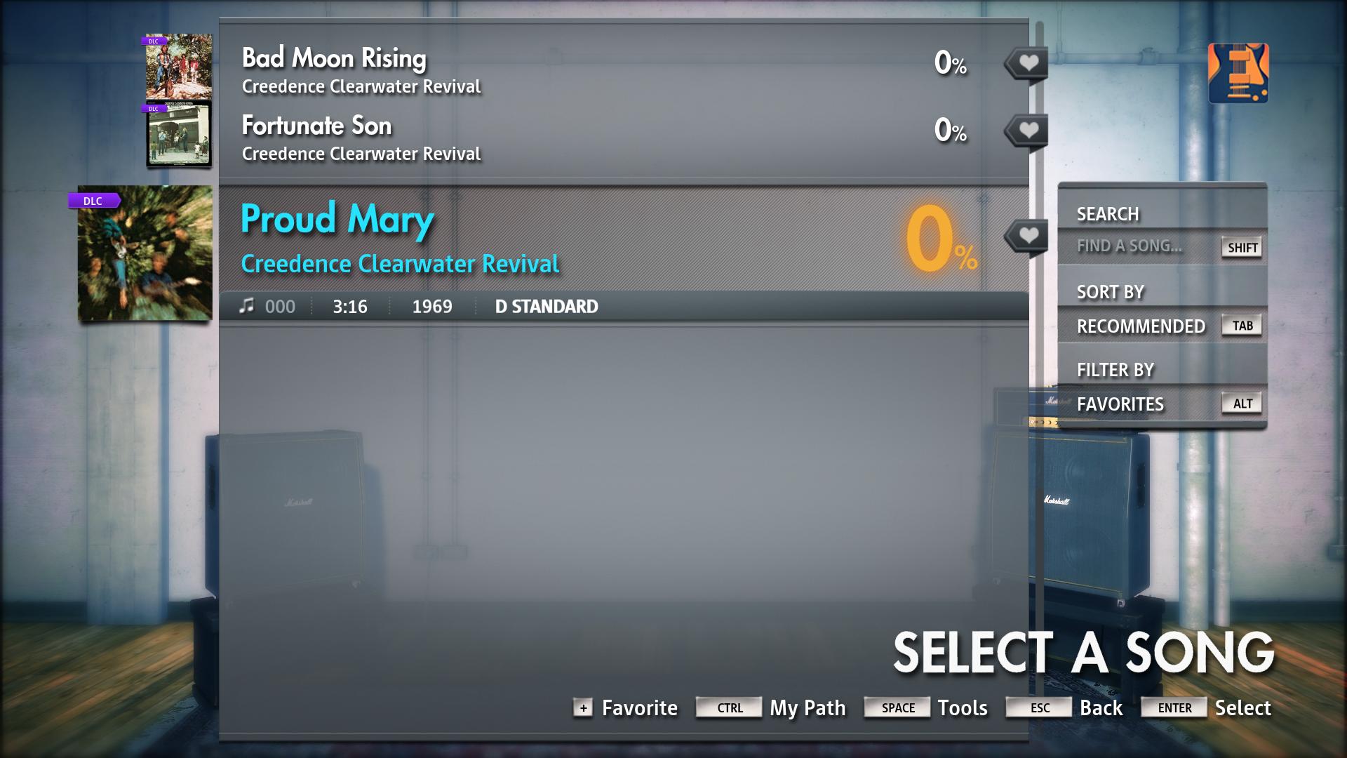 Rocksmith® 2014 Edition – Remastered – Creedence Clearwater Revival - “Proud Mary” Featured Screenshot #1