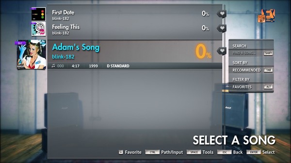 Rocksmith® 2014 Edition – Remastered – blink-182 - “Adam’s Song”