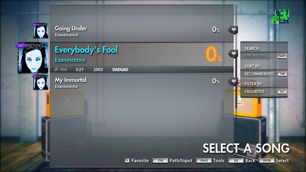 Rocksmith® 2014 Edition – Remastered – Evanescence - “Everybody’s Fool”