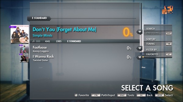 Rocksmith® 2014 Edition – Remastered – Simple Minds - “Don’t You (Forget About Me)”