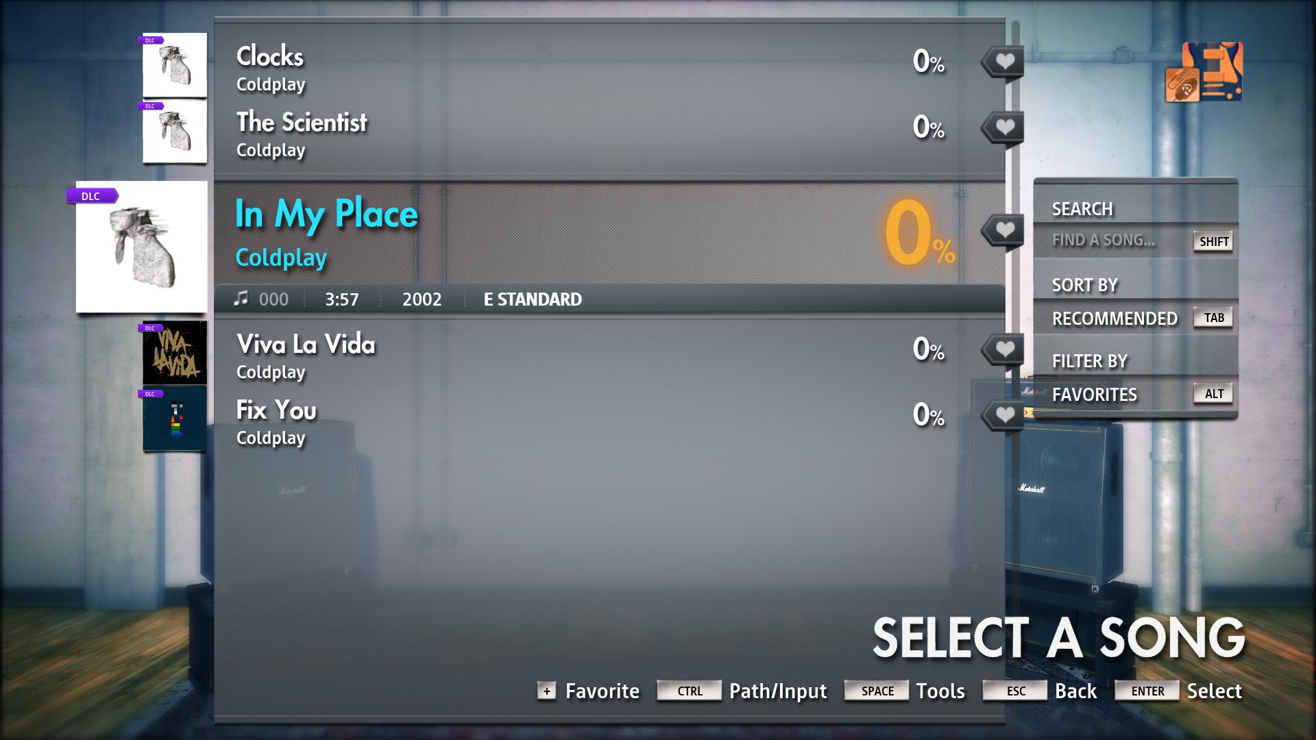 Rocksmith® 2014 Edition – Remastered – Coldplay - “In My Place” Featured Screenshot #1