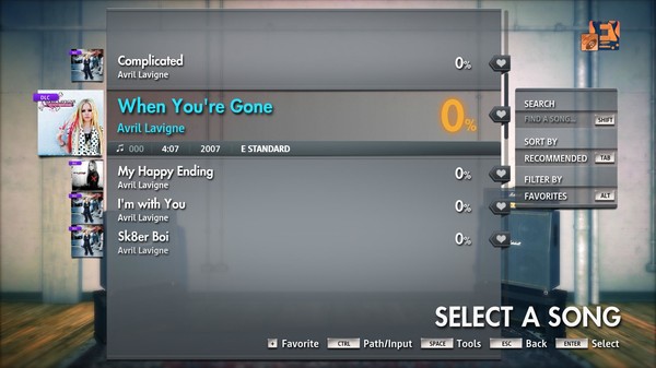 Rocksmith® 2014 Edition – Remastered – Avril Lavigne - “When You’re Gone”