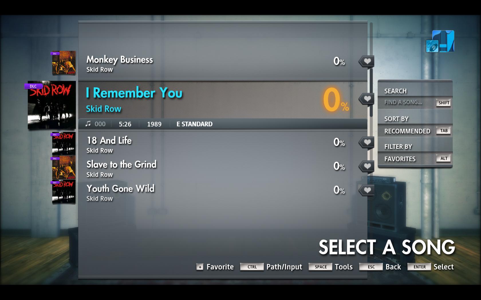 Rocksmith® 2014 Edition – Remastered – Skid Row - “I Remember You” Featured Screenshot #1