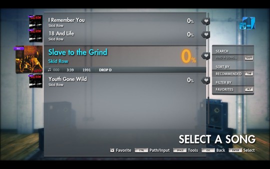 Rocksmith® 2014 Edition – Remastered – Skid Row - “Slave to the Grind”