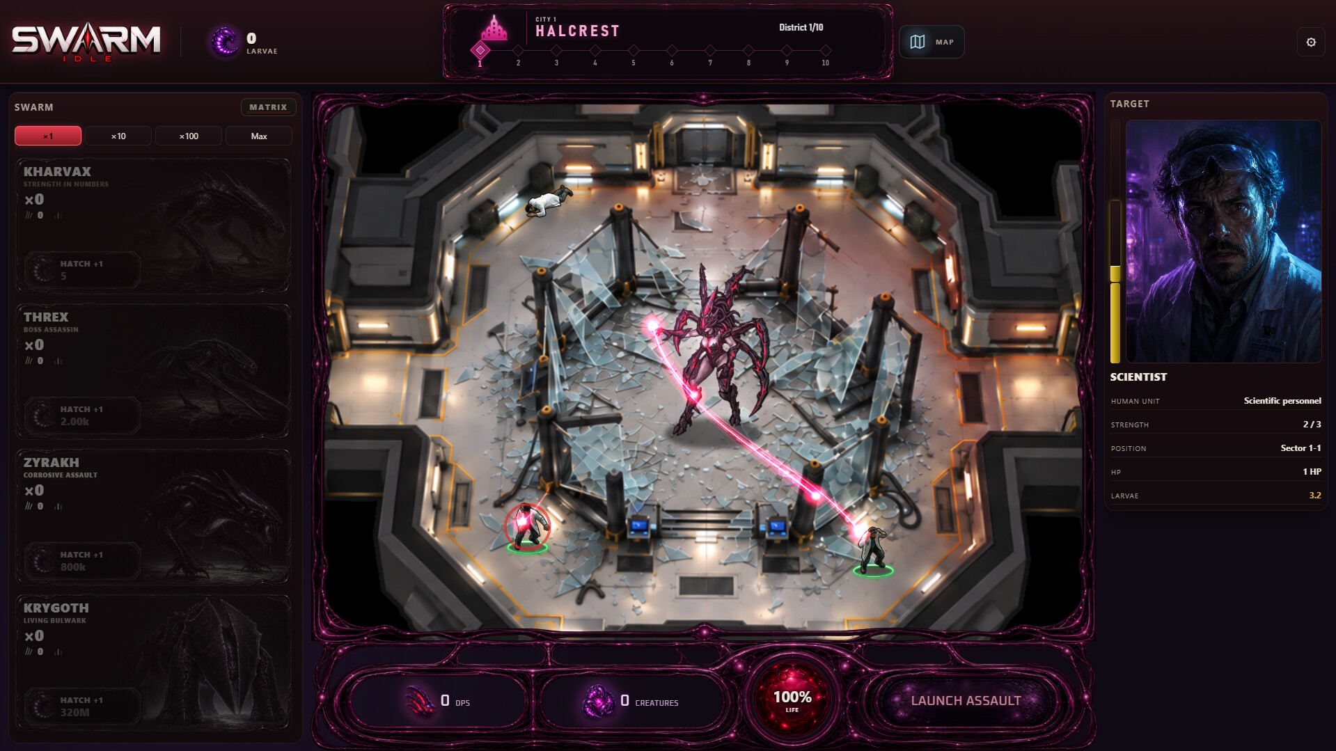 Swarm Idle screenshot #1