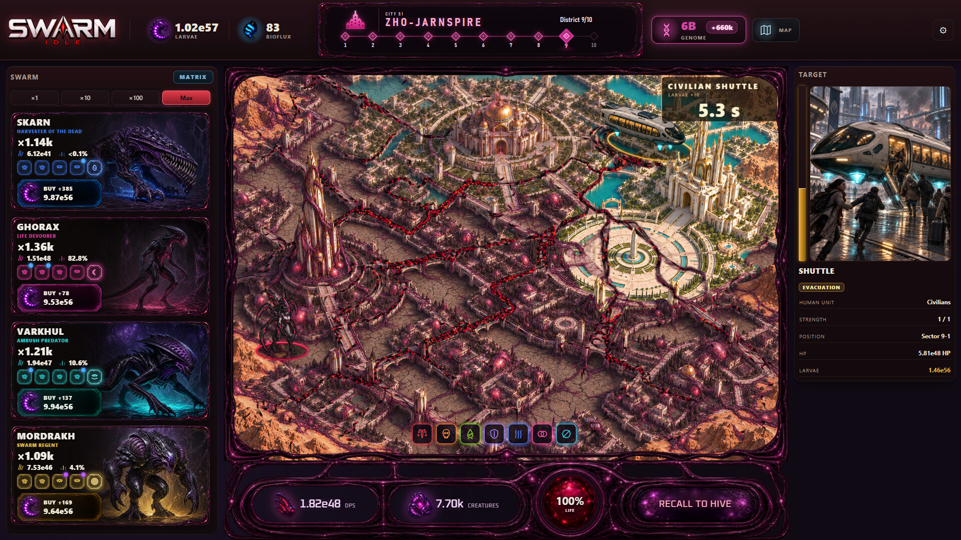 Swarm Idle screenshot #4
