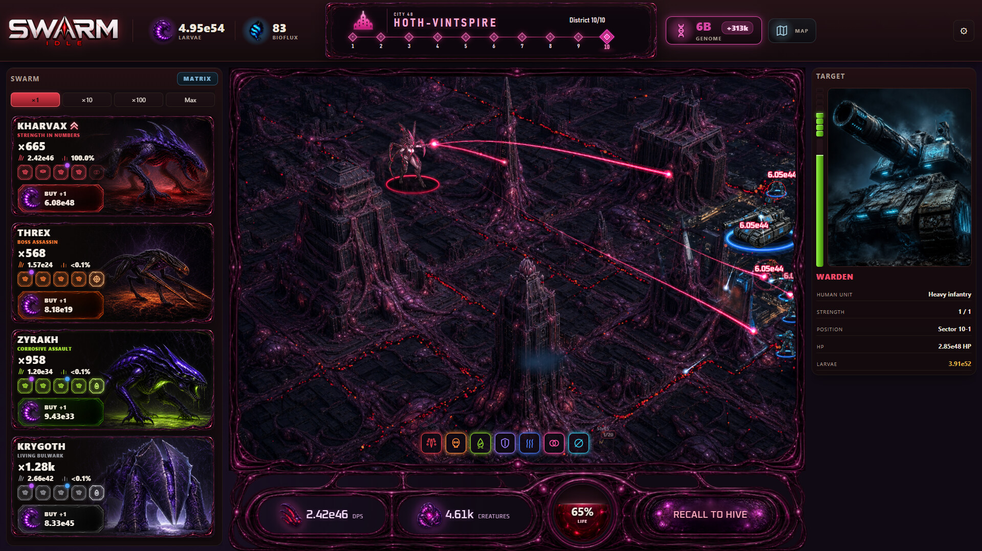 Swarm Idle screenshot #2
