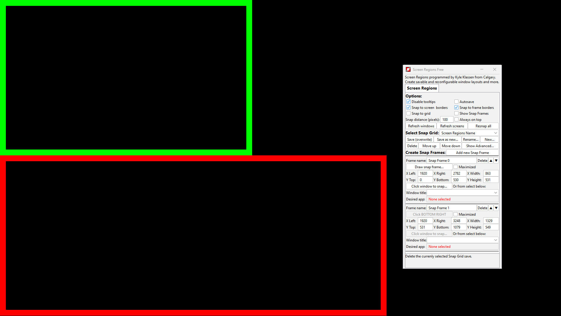 Screen Regions screenshot 3