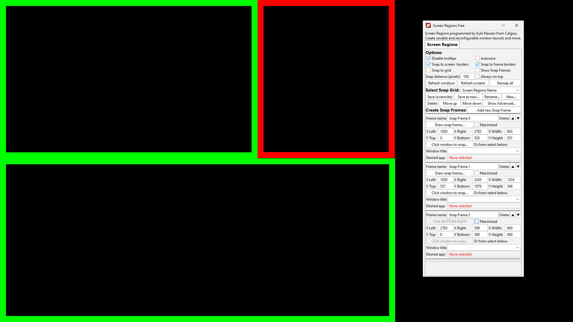 Screen Regions screenshot 4