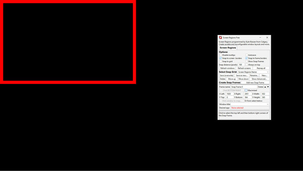 Screen Regions screenshot 2